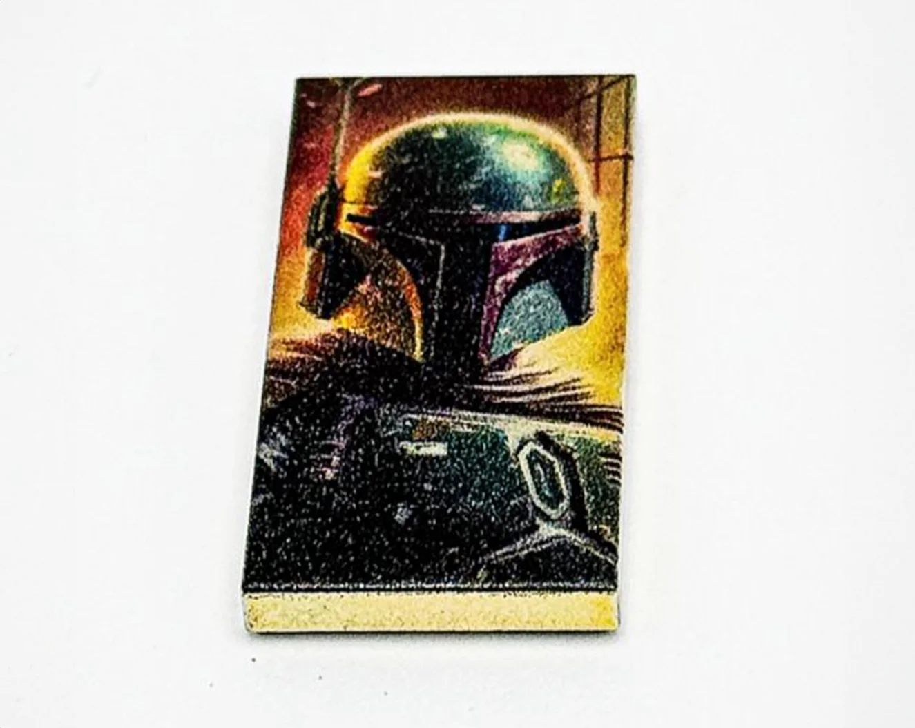 Tile 2x4 Mandalorian Printed