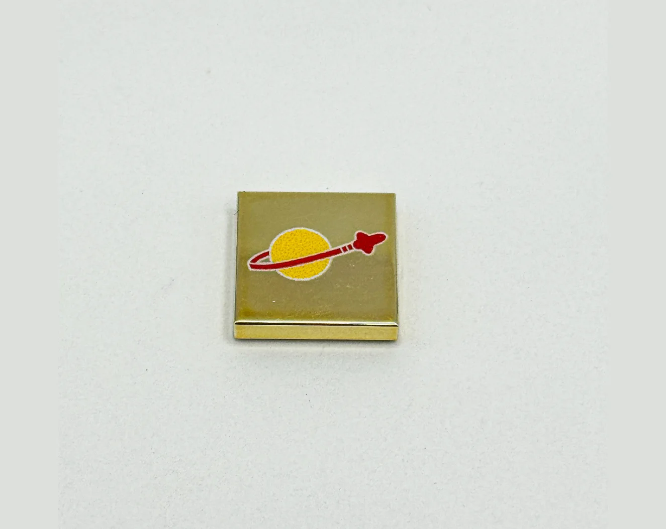 Tile 2x2 CLASSIC SPACE logo Printed