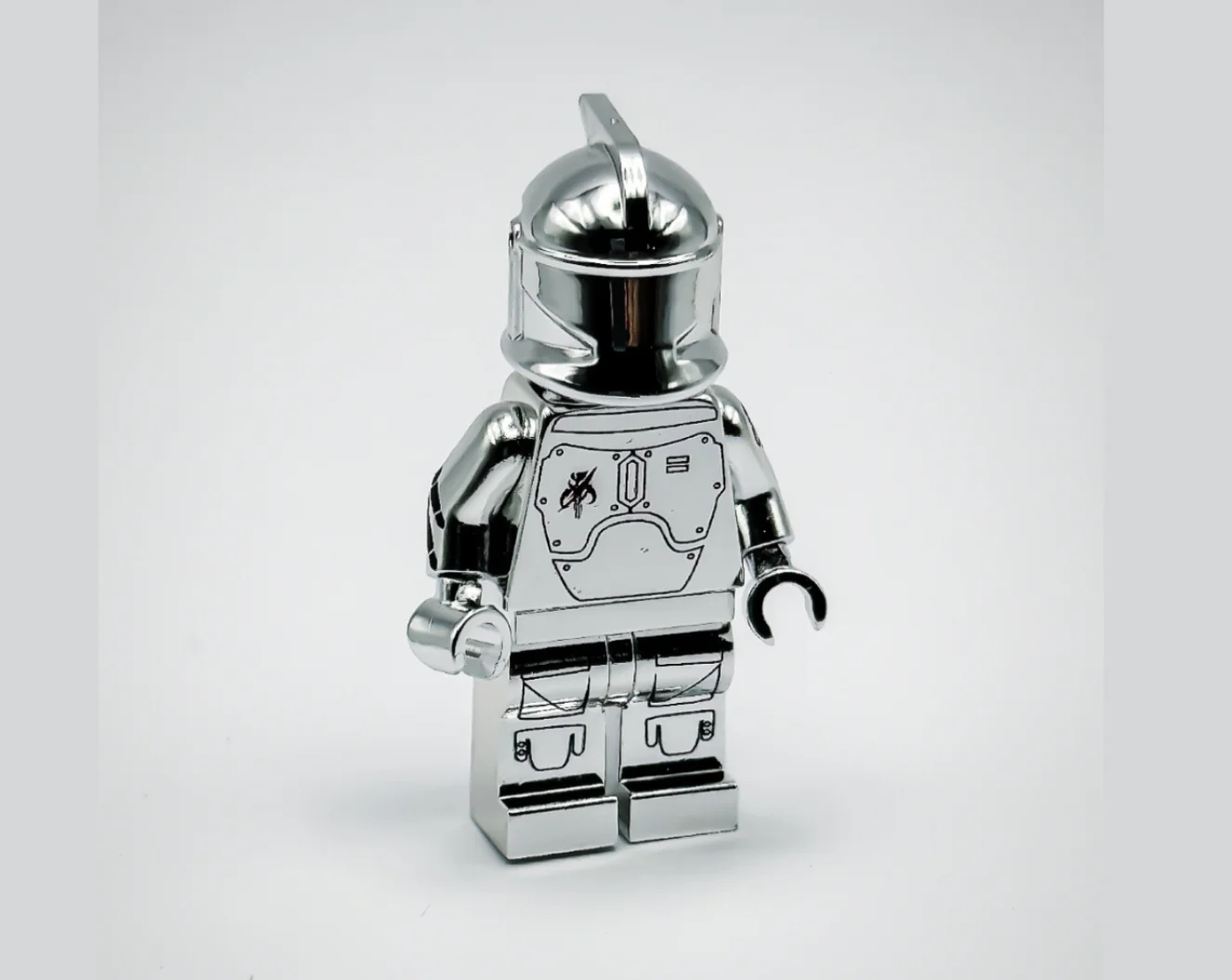 Silver Clone Mando