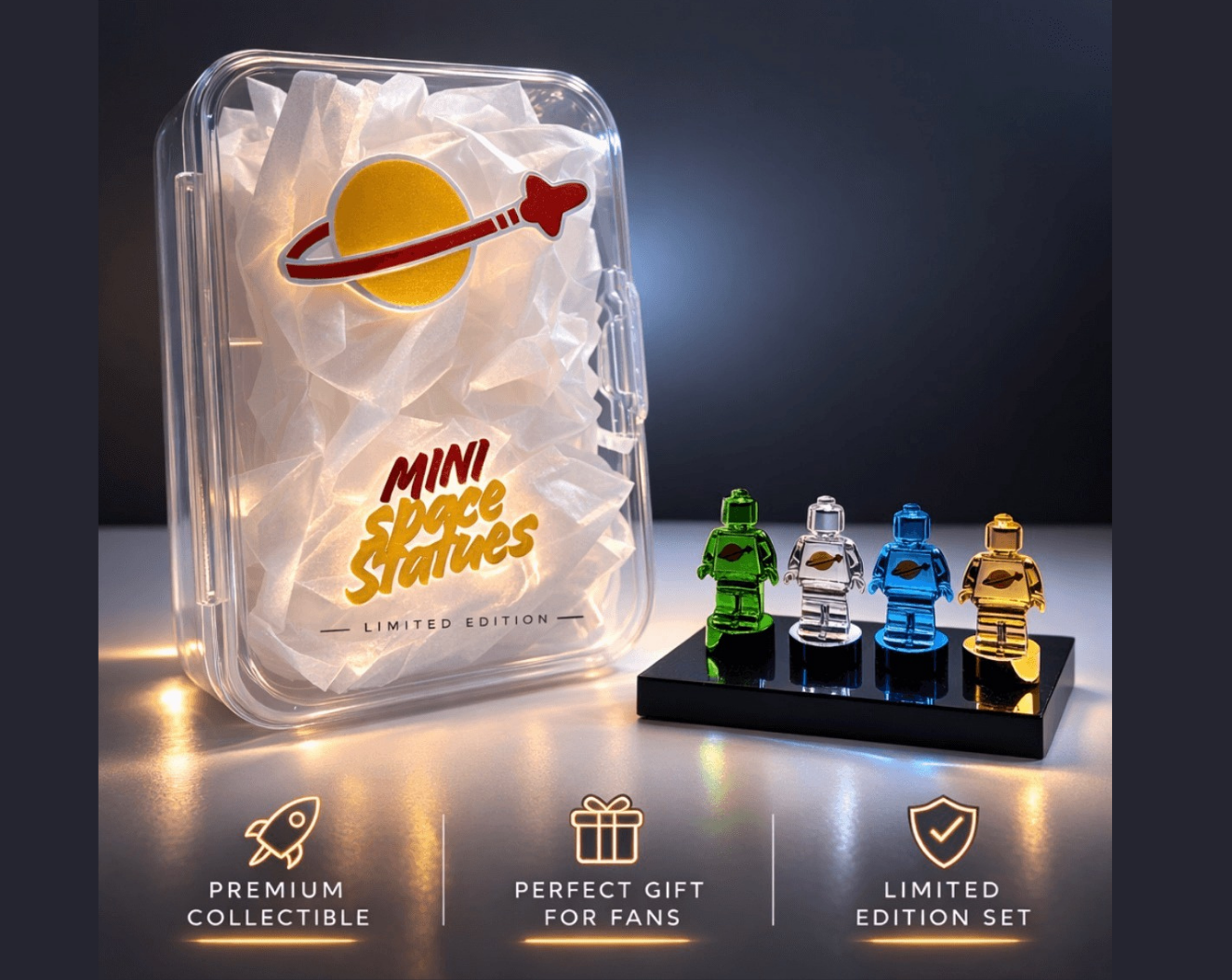 Micro Trophy, Statuette Classic Space Set